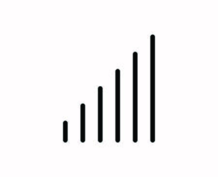 Wireless line icon. Vector symbol in trendy flat style on white background.Web sing for design.のイラスト素材