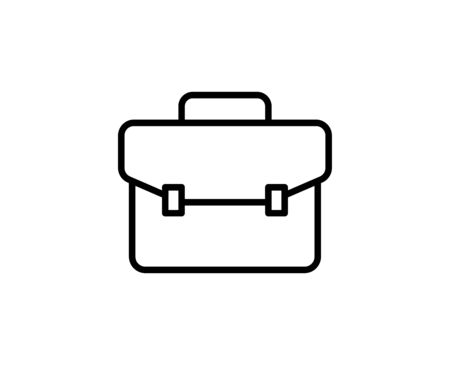 Case flat icon.のイラスト素材