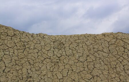 Cracked earth during droughtの写真素材