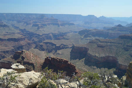 Grand Canyon Of The Colorado River. Hermist Rest Route. Geological formations. June 22, 2017. Grand Canyon, Arizona, USA. EEUU.の写真素材