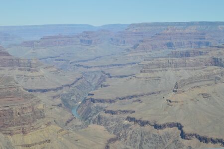 Grand Canyon Of The Colorado River. Hermist Rest Route. Geological formations. June 22, 2017. Grand Canyon, Arizona, USA. EEUU.の写真素材