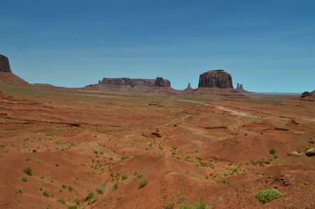 Monument Valley. The Paradise of Geology. June 23, 2017. Utah. EEUU. USA.の写真素材