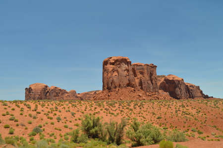 Monument Valley. The Paradise of Geology. June 23, 2017. Utah. EEUU. USA.の写真素材