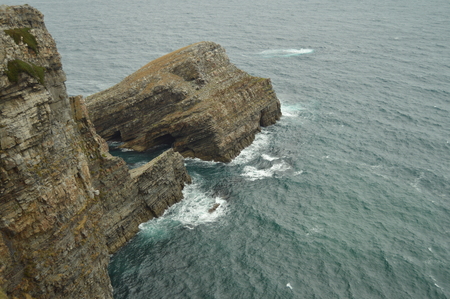 Set Of Beautiful Cliffs At Cabo  Vidio.の写真素材