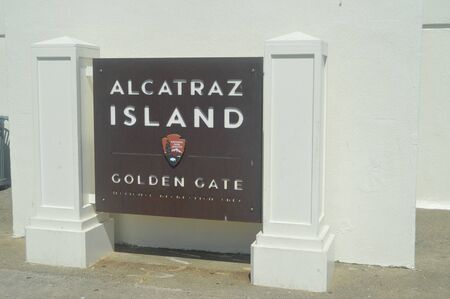 Welcome to Alcatraz. We visited This Great Island-Prison. Travel Holidays Architecture June 30, 2017. San Francisco. California EEUU USA.のeditorial素材