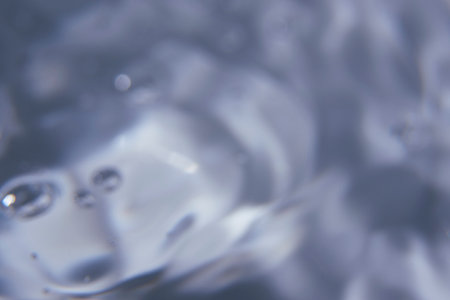 An abstract background of undefined shapes with various shades and waves, Wallpaper. Concentric circles, madness, undefined shapes, waves, blue, green, magenta, cyan, blue, green magenta cyanの写真素材