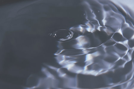 129.An abstract background of undefined shapes with various shades and waves, Wallpaper.Concentric circles, madness, undefined shapes, waves, blue, green, magenta, cyan, blue, green magenta cyanの写真素材