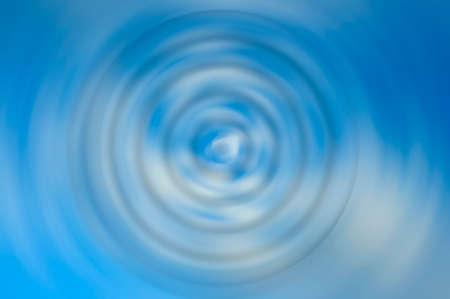 Abstract Blue background with Ripple Effectの写真素材