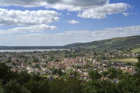 View of english countrysideの写真素材