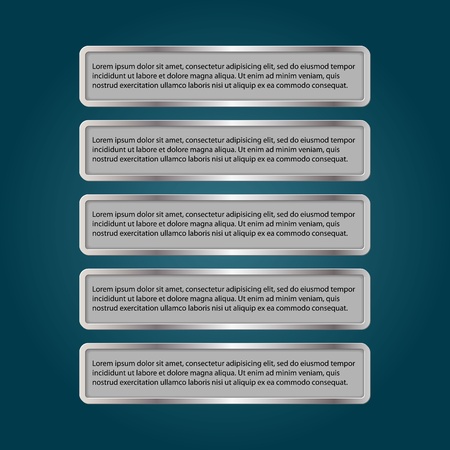 Modern infographic  Design elementsのイラスト素材