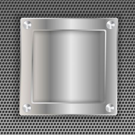 Metallic background with space for text のイラスト素材