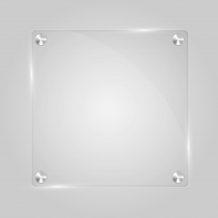 Glass plate background with rivets for textのイラスト素材