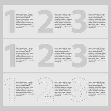 Modern infographic  Design elementsのイラスト素材