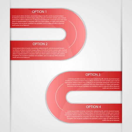 Modern infographic, design elementsのイラスト素材