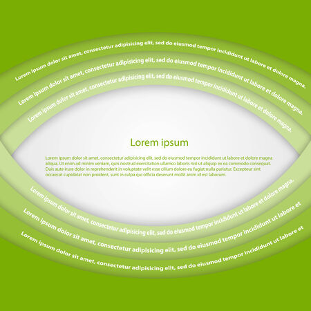 Abstract green background with custom text  のイラスト素材