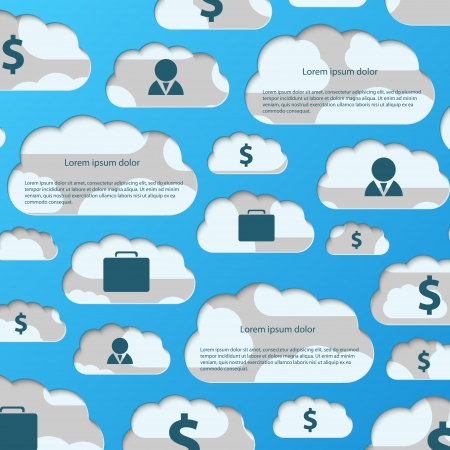 Abstract infographic  Modern design template  Vector  のイラスト素材