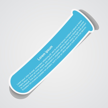 Business Infographics elements scientific style. Can be used as a banner, charts, presentation, report, web design. のイラスト素材