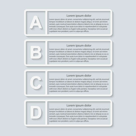 Modern infographic. Design elements. Vector illustration.のイラスト素材