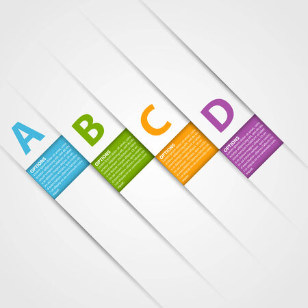 Vector infographic  Design template のイラスト素材