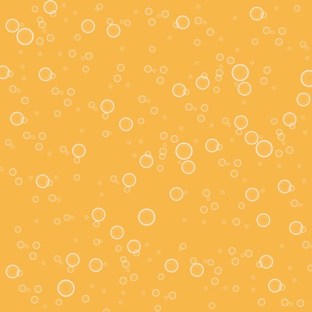 Orange water droplets background. のイラスト素材
