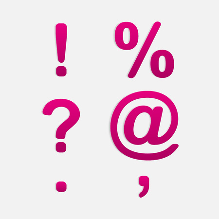 Vector Alphabet Set.のイラスト素材