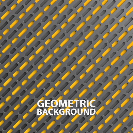 Vector 3D realistic abstract layers background.のイラスト素材