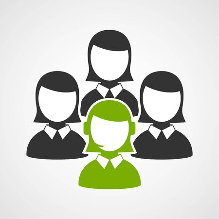 Support icon design concept.のイラスト素材