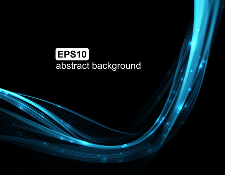 Abstract light wave futuristic backgroundのイラスト素材