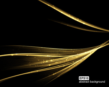Abstract light wave futuristic background. Vector illustration.のイラスト素材