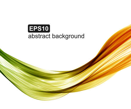 Abstract colorful wave background. Vector illustration.のイラスト素材