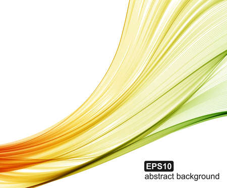 Abstract colorful wave background. Vector illustration.のイラスト素材