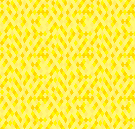 Seamless diamond  rhombus  yellow to orange patternのイラスト素材