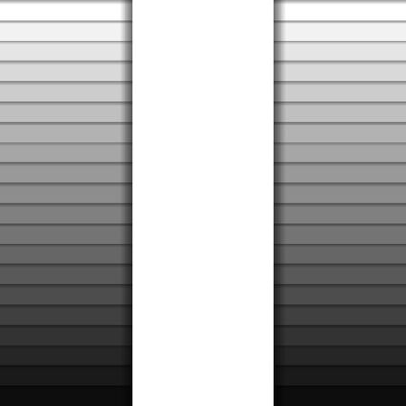Background with stripes in greyscale colors and one big vertical white stripeのイラスト素材