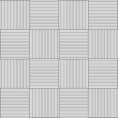 Seamless pattern made of horizontal and vertical linesのイラスト素材
