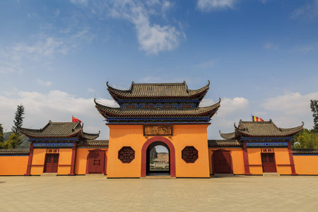 Temple gateのeditorial素材