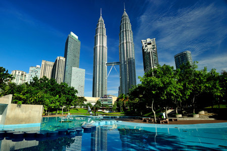 Petronas Twin Tower, Kuala Lumpur, Malaysia.
