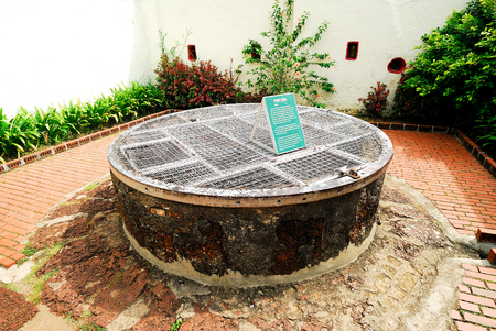 Princess Hang Li Poh's Well, Malacca, Malaysia.の写真素材