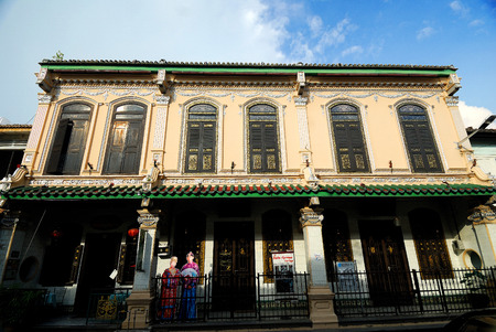 Baba Nyonya Heritage Museum, Malacca, Malaysia.のeditorial素材