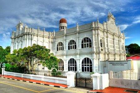 Penang State Museum and Art Gallery, Georgetown, Penang, Malaysia.のeditorial素材