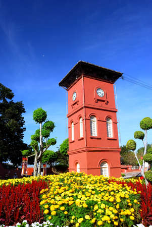 Clock Tower, Malacca, Malaysia.のeditorial素材