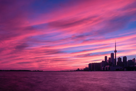 Toronto is Canada's largest city and North America's fourth largestのeditorial素材