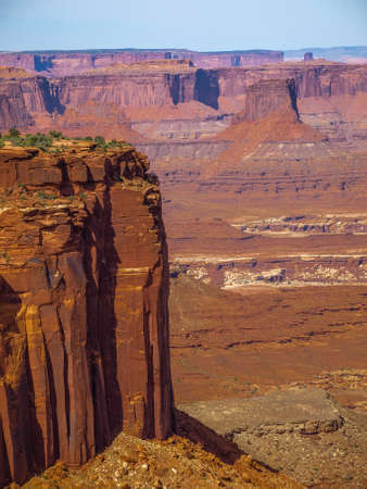 Standing tall in the valley, Canyonlands National Park, Utah, USAの写真素材