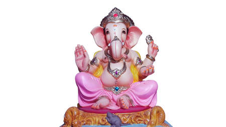 Lord ganesha , Indian ganesh festivalの写真素材