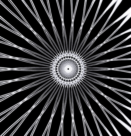 Abstract fractal. Fractal art background for creative design. Decoration for wallpaper, desktop, poster, cover booklet. Print for clothes, t-shirt. Creative illustration for designの写真素材