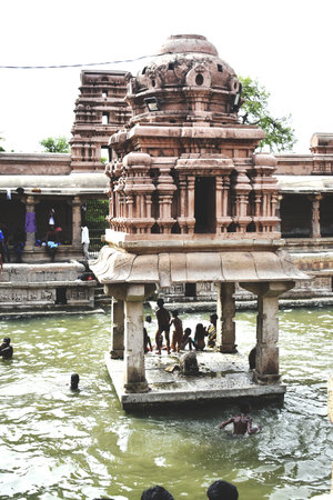 The Temple of Debod in the city of Kathmandu in Nepal.の写真素材