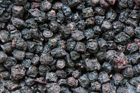 Composition from dried fruits on a light backgroundの写真素材