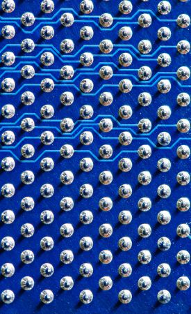 electronic circuit board as an abstract backgroundの写真素材