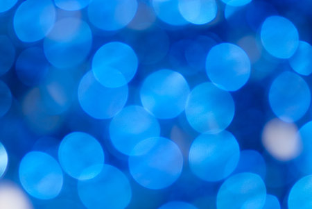defocused abstract background of color night holiday lights 