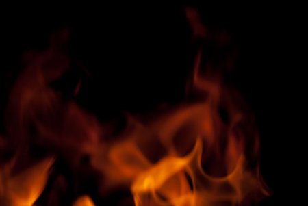 background from a fire, conflagrant firewoods and coals