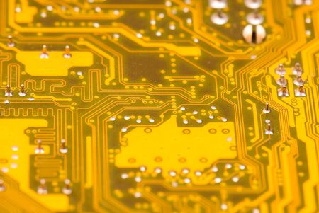 electronic circuit board as an abstract backgroundの写真素材